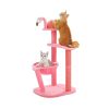 34.2 Inches Cute Cat Tower for Small Cats and Kittens